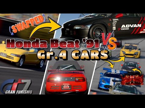 Thumbnail for Gran Turismo 7 | Honda Beat '91 | Engine Swap to K20C1-Civic '20 by Civic 20