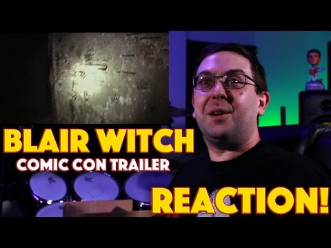 REACTION! Blair Witch Comic-Con Trailer - Horror Movie 2016