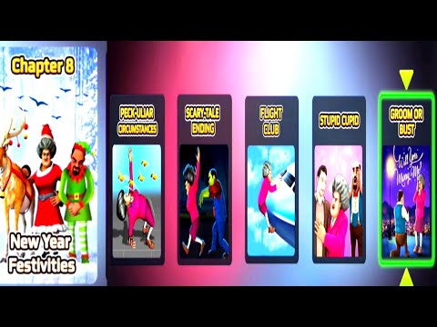 Scary teacher 3d Chapter 8 New Year Festivities All levels