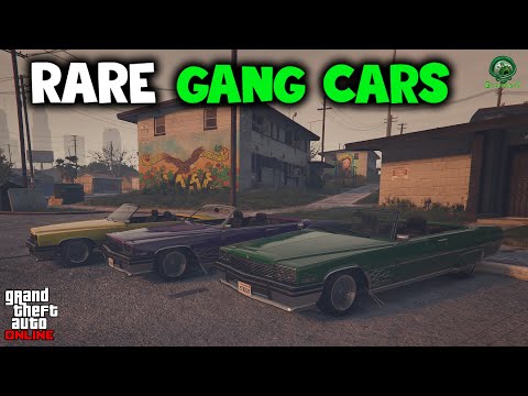 RARE Gang Cars Spawn Locations | GTA Online