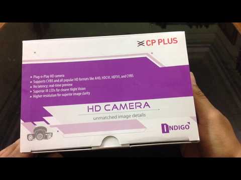 Overview about the cp plus bullet camera
