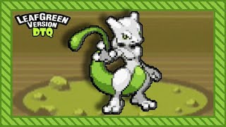 SHINY MEWTWO AFTER 3,184 SR IN POKEMON LEAF GREEN! (DTQ #6)