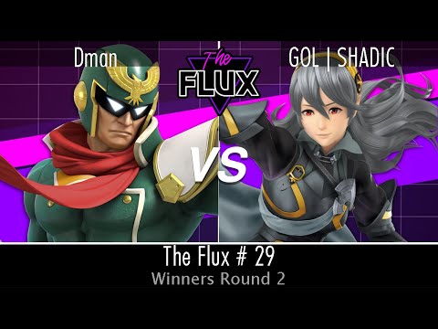 Dman (Captain Falcon) vs GOL | SHADIC (Corrin) - WR2 - The Flux 29