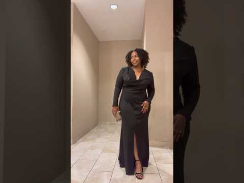 Made McCalls 8037 in a Black Ponte Knit for the Marine Corps Birthday Ball this year✂️✂️✂️ #sewing