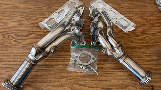 Genesis Coupe 3.8 Headers Install DIY | BK1 & BK2