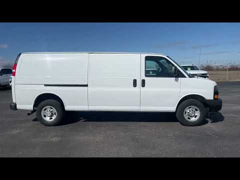 2023 Chevrolet Express Cargo Van 2500 Extended Wheelbase Rear-Wheel Drive for sale at Lally Chevrolet Ltd. in Tilbury, ON