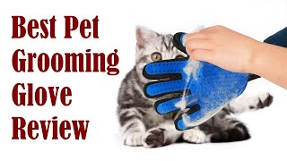 Best Pet Grooming Glove Review - Cat Brush Dog Deshedding Gl
