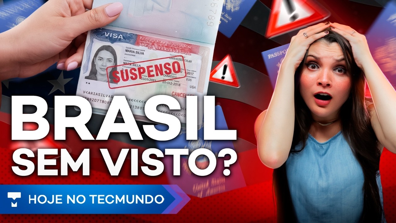 VISTO BLOQUEADO EM 74 PAÍSES! GOLPE DIGITAL EM MASSA! VAZOU SAMSUNG S26 ULTRA e mais!