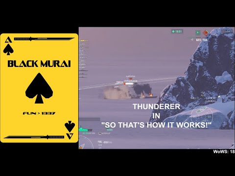 World of Warships: Thunderer That's How It Works