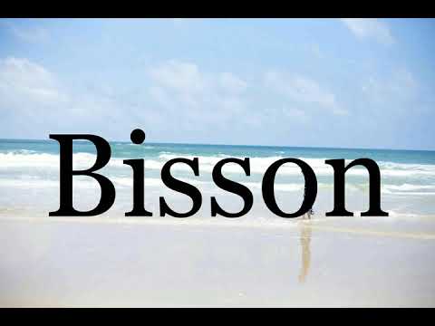 How To Pronounce Bisson🌈🌈🌈🌈🌈🌈Pronunciation Of Bisson