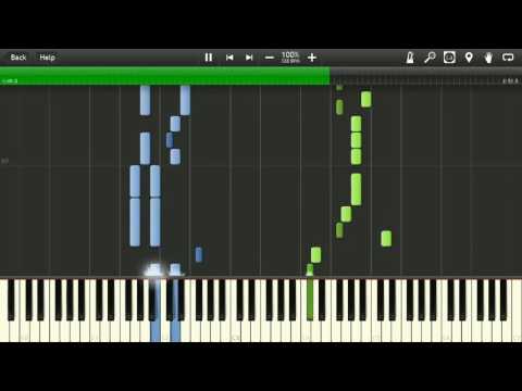 Jensation - Donuts (Synthesia Piano Cover)