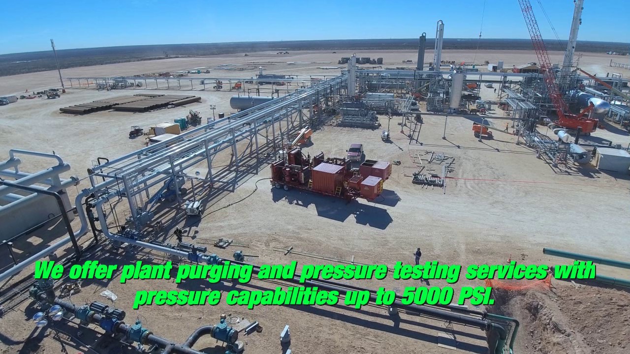 Omni air and nitrogen services pipeline/plant