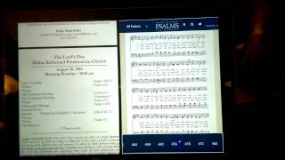 Book of Psalms for Worship, Alpha