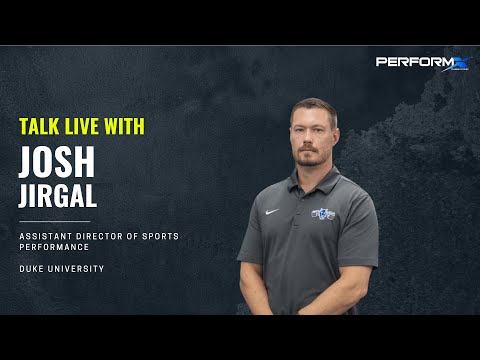 Perform-X Talk Live - Josh Jirgal