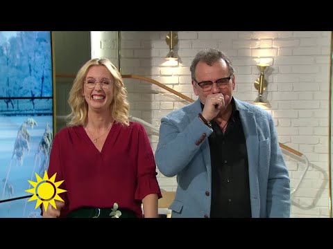 "God morgon!" – här brister det direkt för Jenny och Steffo - Nyhetsmorgon (TV4)