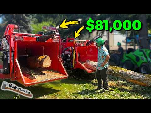 I Tested These $81,000 WOOD CHIPPERS Against Each Other