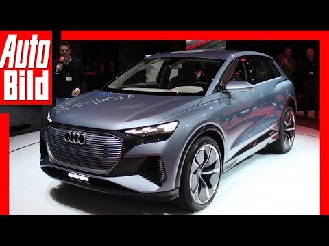 Audi Q4 E-Tron (2019) Weltpremiere / Genfer Autosalon / Details / Review