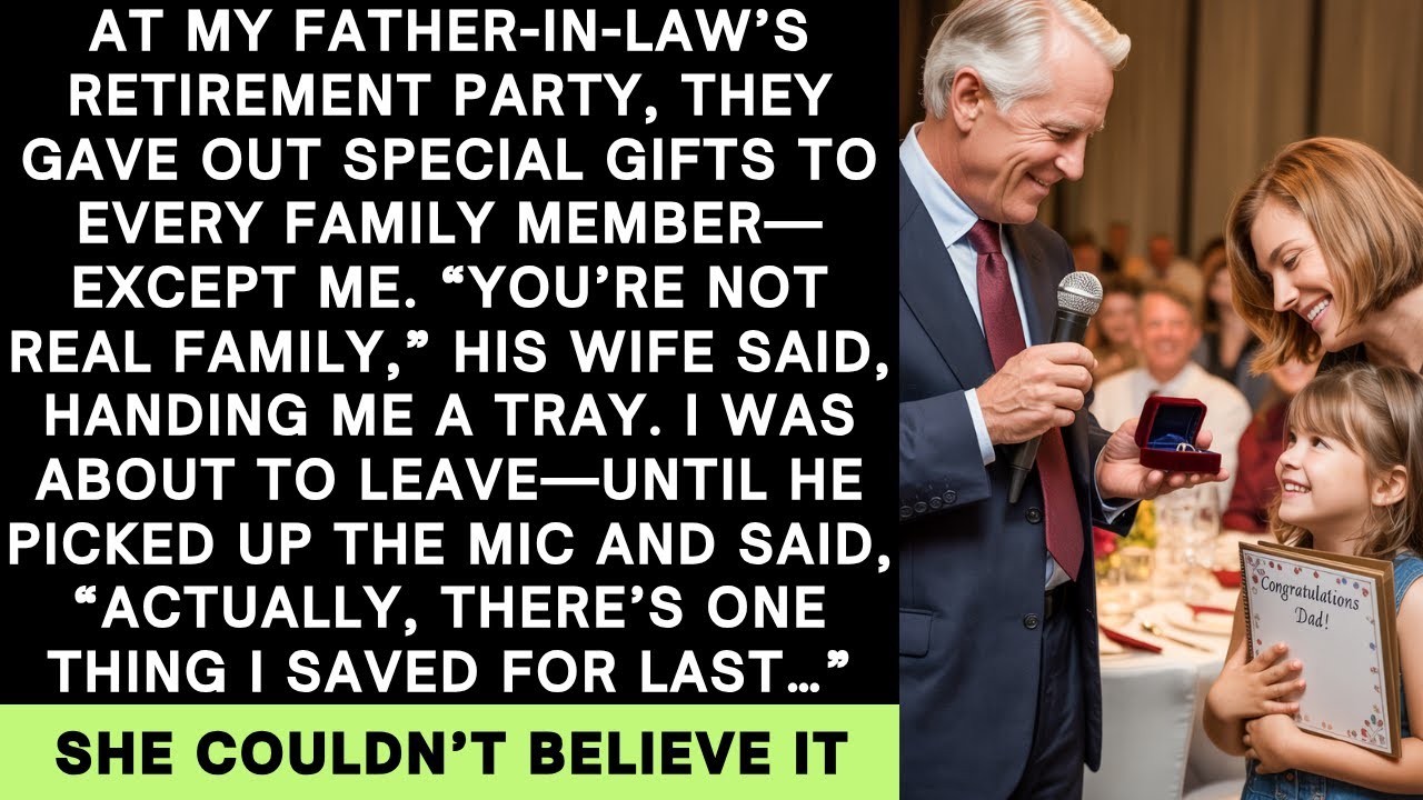They Gave Gifts to Every Family Member But Me—Then My Father in Law Stopped the Party