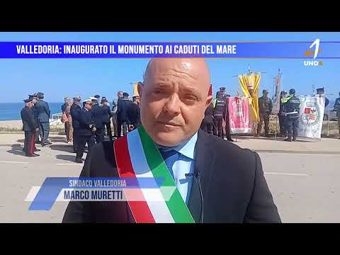 Valledoria: inaugurato il monumento ai caduti del mare