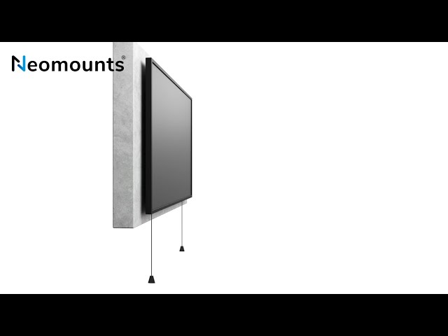 Video teaser for Neomounts LED-W600BLACK tv wall mount