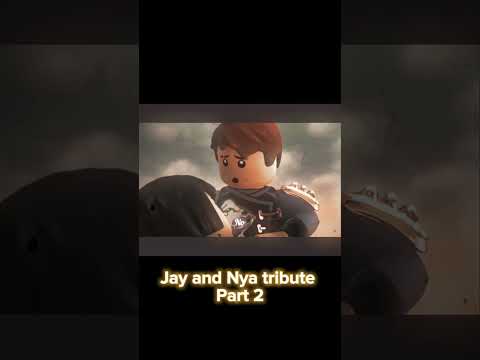Ninjago Jay and Nya tribute #ninjago #shortsfeed #viral #jaya