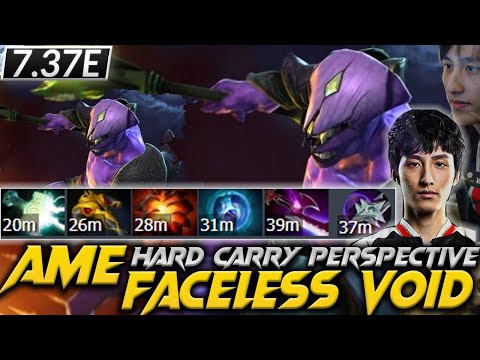 Ame - Faceless Void The Hard Carry - Dota 2 Pro FUll Gameplay Patch 7.37E #ame #facelessvoid