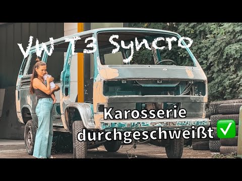 VW T3 Syncro Project I Bodywork welded I Ready for the painter