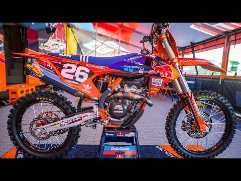 Inside Alex Martin's Factory TLD/RedBull KTM 250SXF - Motocross Action Magazine