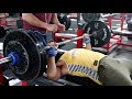 275 POUND BENCH PRESS PR! BRAND NEW ONE REP MAX!