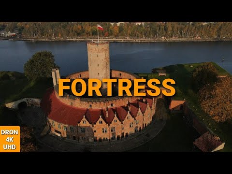 Wisloujscie Fortress Gdansk Drone 4k II Twierdza Wisłoujście Gdańsk Dron 4k.