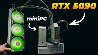RTX 5090 on a mini PC — here's what happened feat. Beelink GTi15