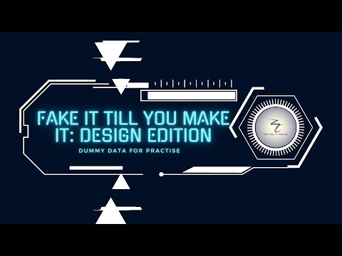 Fake It Till You Make It: Design Edition {LINK IN DESCRIPTION} #zc #goodbrief #dummydata #portfolio