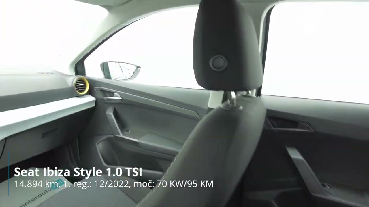 Seat Ibiza 1.0 TSI - SLOVENSKO VOZILO