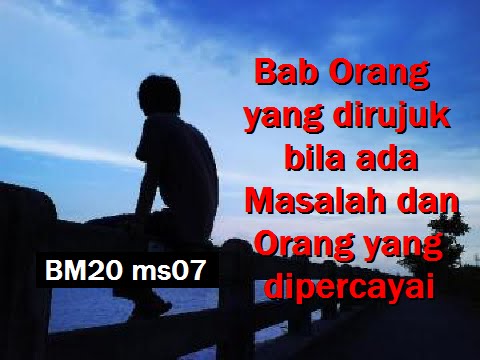 2013/01/08 Ustaz Shamsuri 760 - Bab Org yg dirujuk bila ada Masalah dan Org yg dipercayai -BM20ms07