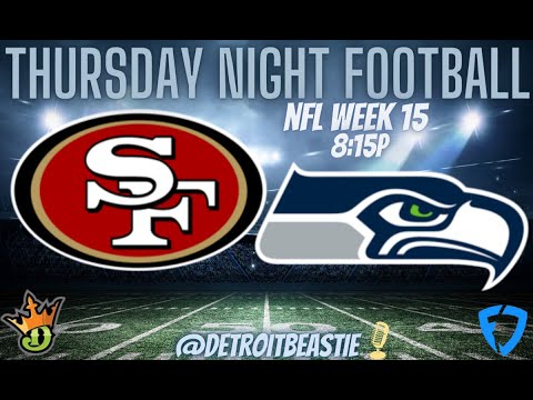 Week 15 Thursday Night Football DraftKings Picks | TNF 49ers @ SEA NFL DFS Showdown Lineup Week 15