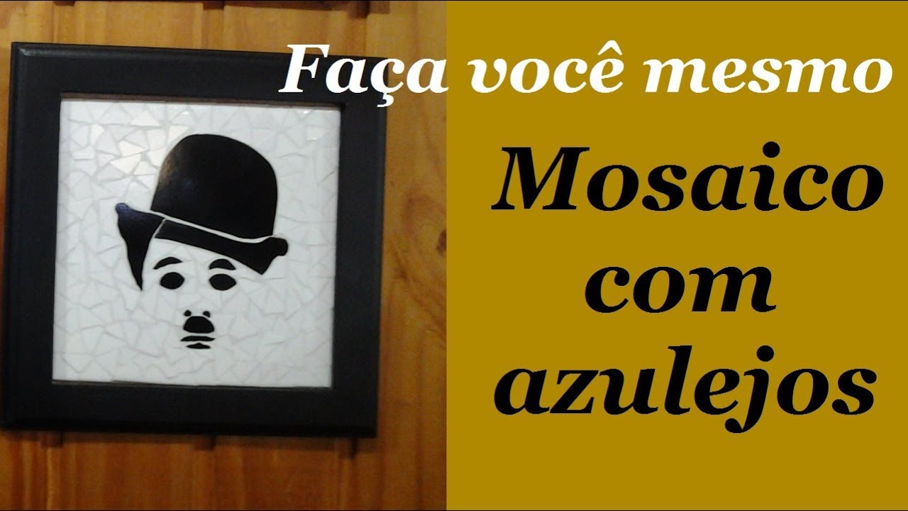 Watch Now MOSAICO - QUADRO COM AZULEJOS PRETO E BRANCO -@lucibuzo MOSAICO - QUADRO COM AZULEJOS PRETO E BRANCO -@lucibuzo
