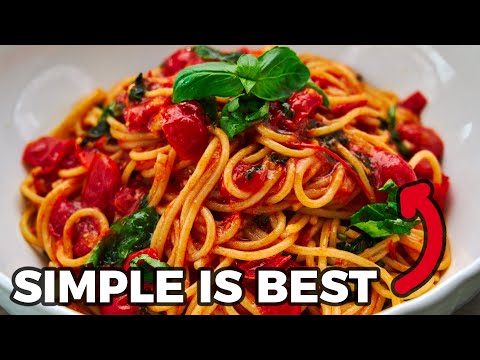 Best Spaghetti Pomodoro Recipe with Fresh Tomato