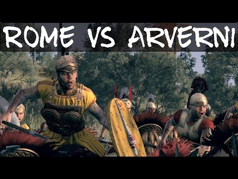 Total War Rome 2 Online Battle 174 Rome vs Arverni