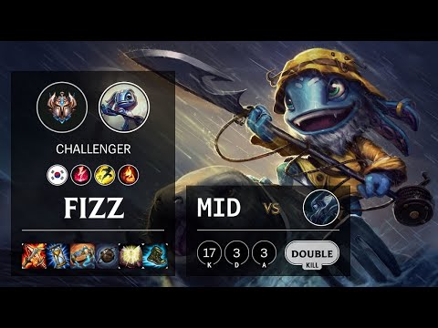 FIZZ BUILD NOVA COM OS ITENS NOVOS E DICAS PARA VOCÊ SUBIR DE ELO - FIZZ VS KATARINA GAMEPLAY PT-BR