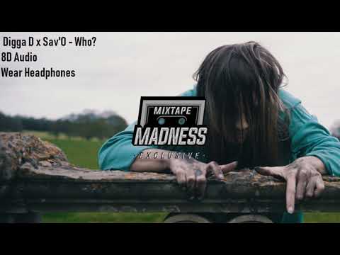 8D Audio I Digga D x Sav'O - Who?