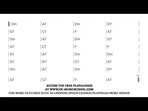 Gypsy Jazz / Manouche - I've Found A New Baby 160bpm  (Play along / Backing Track )