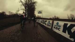 preview picture of video 'Koppenberg chaos, Tour of Flanders Sportive 2015'