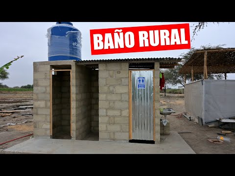 How to build a bathroom in the countryside: economical, quick, and cheap