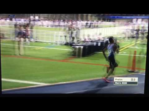 ACC Indoor Championships Men's 400m Prelim 2-24-2017
