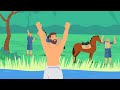 Naaman (1,2,3,4), Animated, with Lyrics - Best Christian Songs for Children