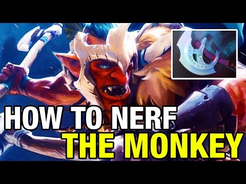 HOW TO NERF THE MONKEY - Meracle Plays Troll Warlord - Dota 2