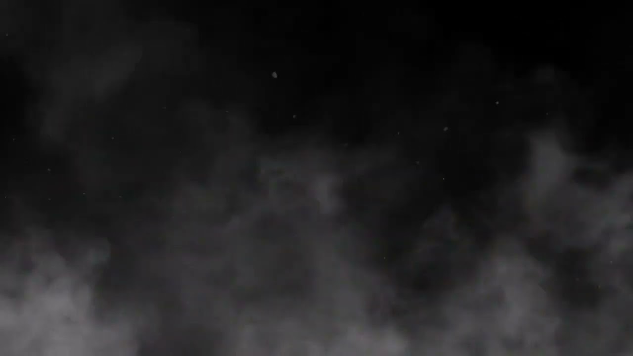 Free Stock Videos – 3 minutes VFX ground fog with dust particles floating on black BG 3D animation