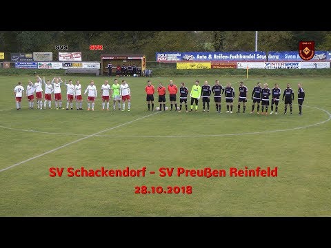 28.10.2018 SV Schackendorf gegen SV Preußen Reinfeld