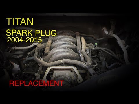 Nissan Titan Spark Plug Replacement (2004-2015)