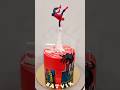 Spider Man Cake Birthday Cake Fruit Cake Gravity Cake